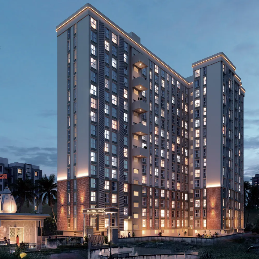 1, 2 & 3 BHK sea view homes in Versova